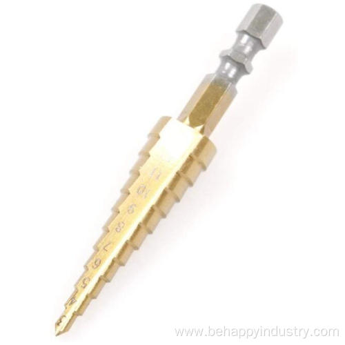 Titanium Coated Step Drill Bits